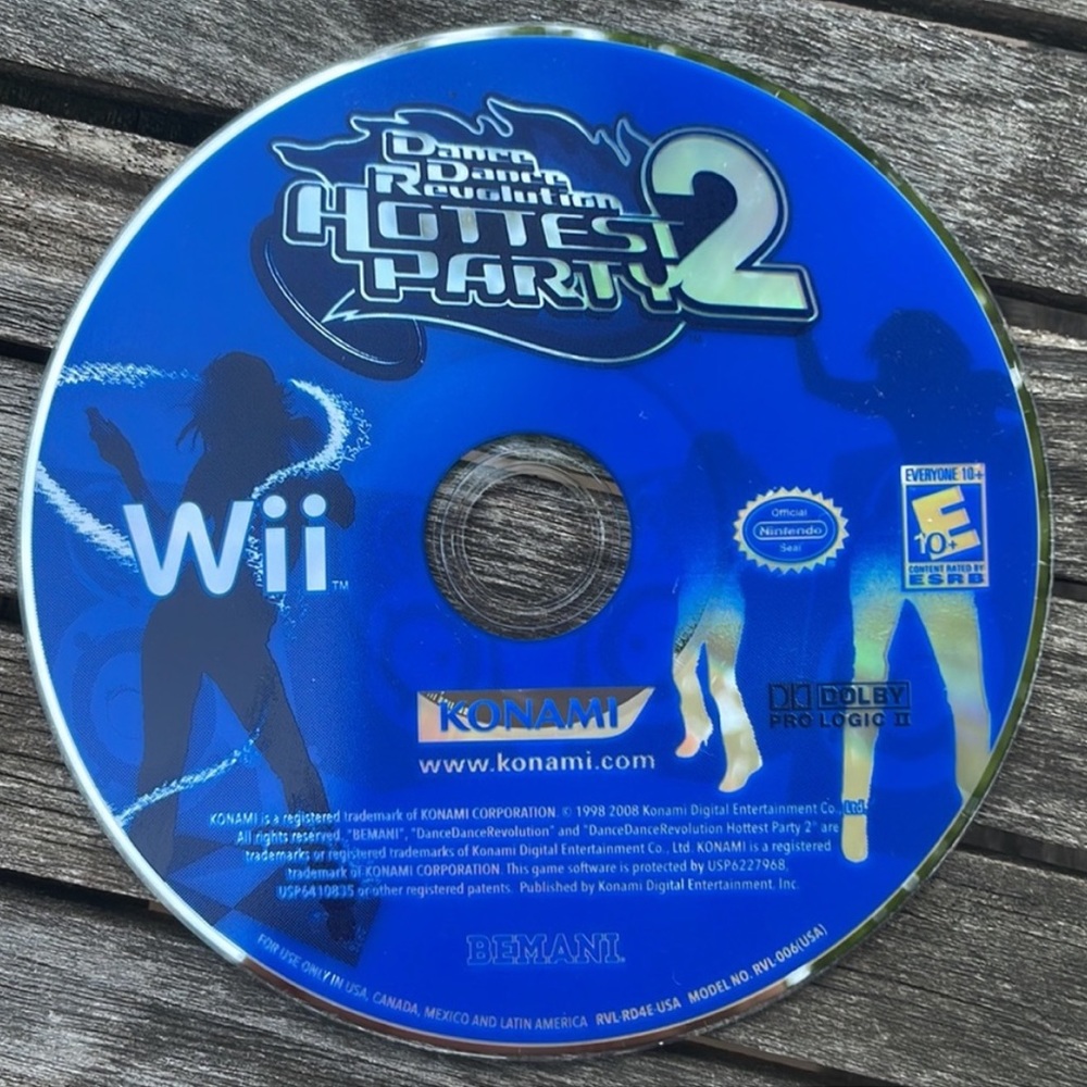 Wii Dance Dance Revolution Hottest Party 2 Pre-Owned Video Game